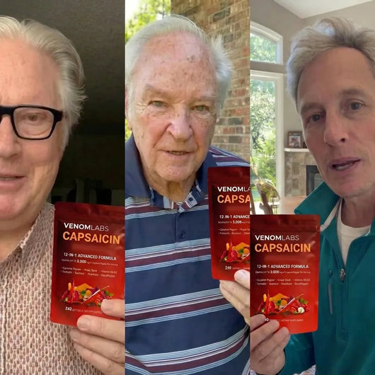 Venom Capsaicin™ | Cápsulas de Chile Cayena